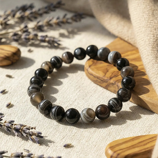 Black Agate Bracelet