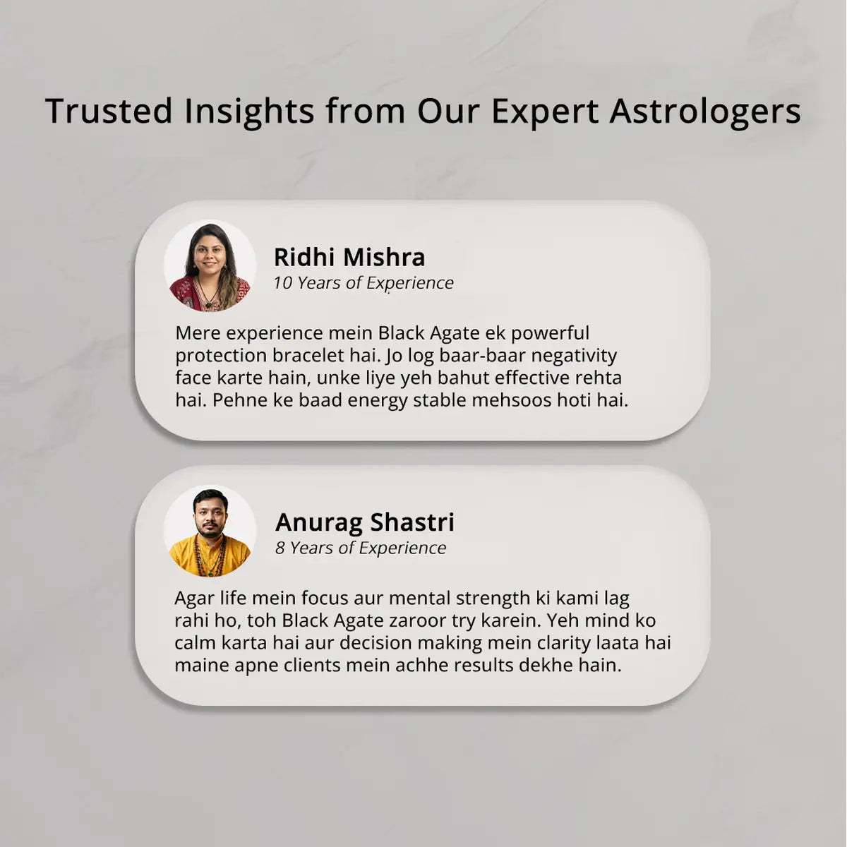 Black Agate Bracelet