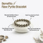Raw Pyrite Bracelet