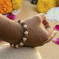 5 Mukhi Rudraksha Tulsi Bracelet