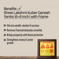 Shree Lakshmi Kuber Ganesh Yantra with Frame