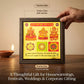 Shree Lakshmi Kuber Ganesh Yantra with Frame