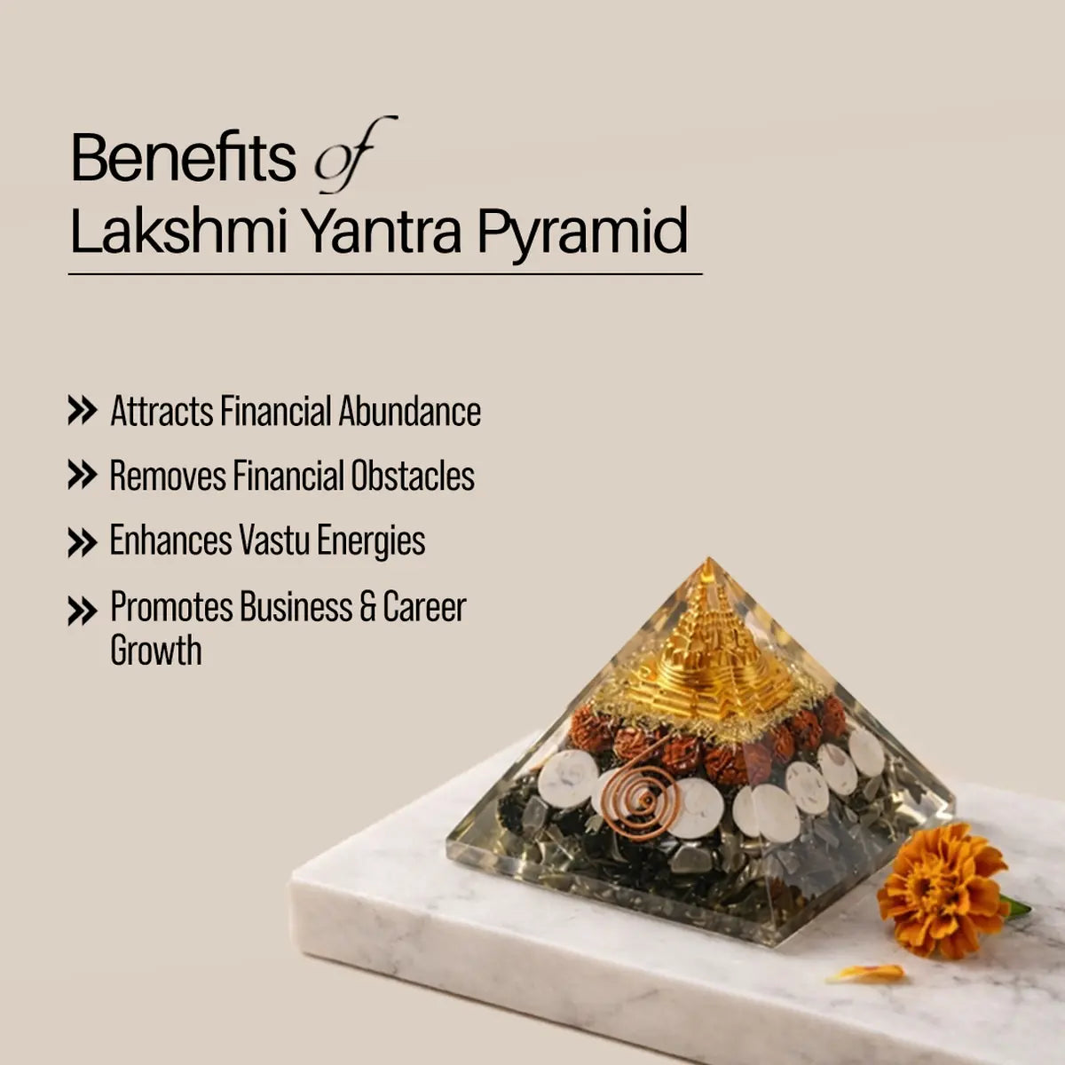 Lakshmi Yantra Pyramid